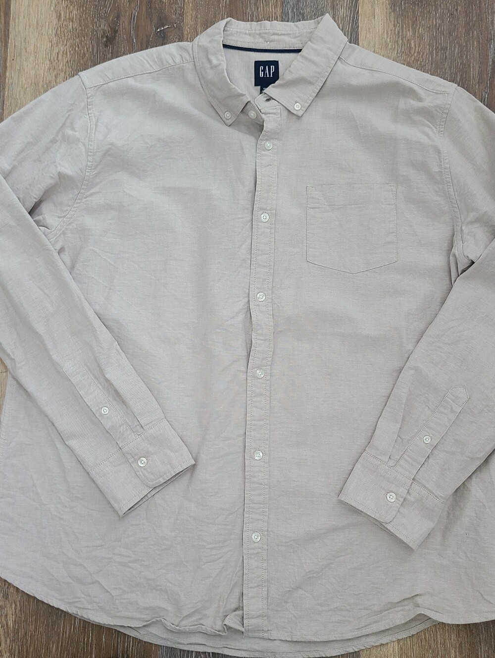 Gap Long Sleeve Button Down Men's XXL